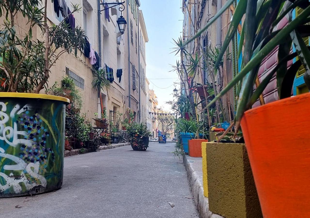 شقة مارسيليا  في Le Jardin Du Panier المظهر الخارجي الصورة